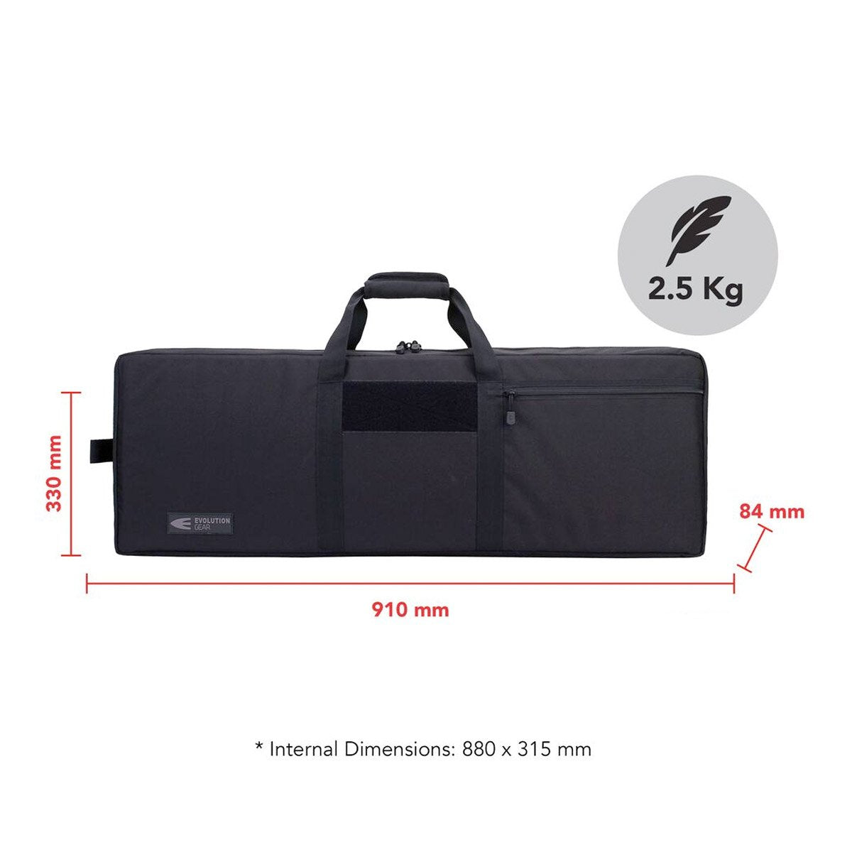 Evolution Gear 36 Inch Double Rifle Bag Soft Case Bags, Packs and Cases Evolution Gear Tactical Gear Supplier Tactical Distributors Australia