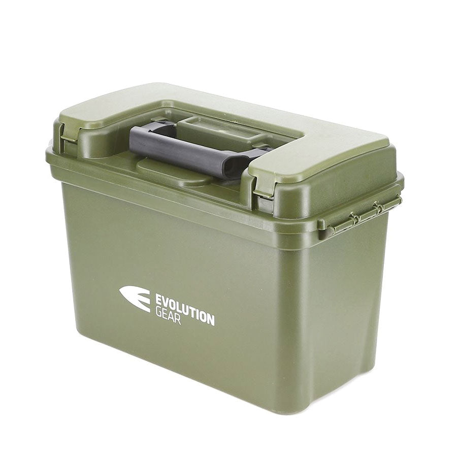 Evolution Gear 4 x Large Ammunition Case Weatherproof Ammo Box / Dry Box Bags, Packs and Cases Evolution Gear Olive Drab Tactical Gear Supplier Tactical Distributors Australia