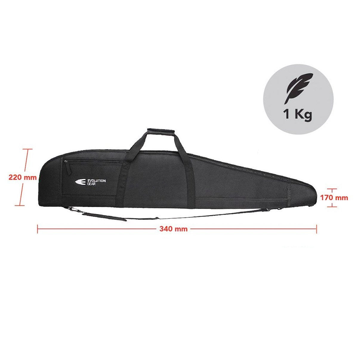 Evolution Gear 52 Inch Rifle Soft Case Gun Bag | Tactical Gear Australia Tactical Gear