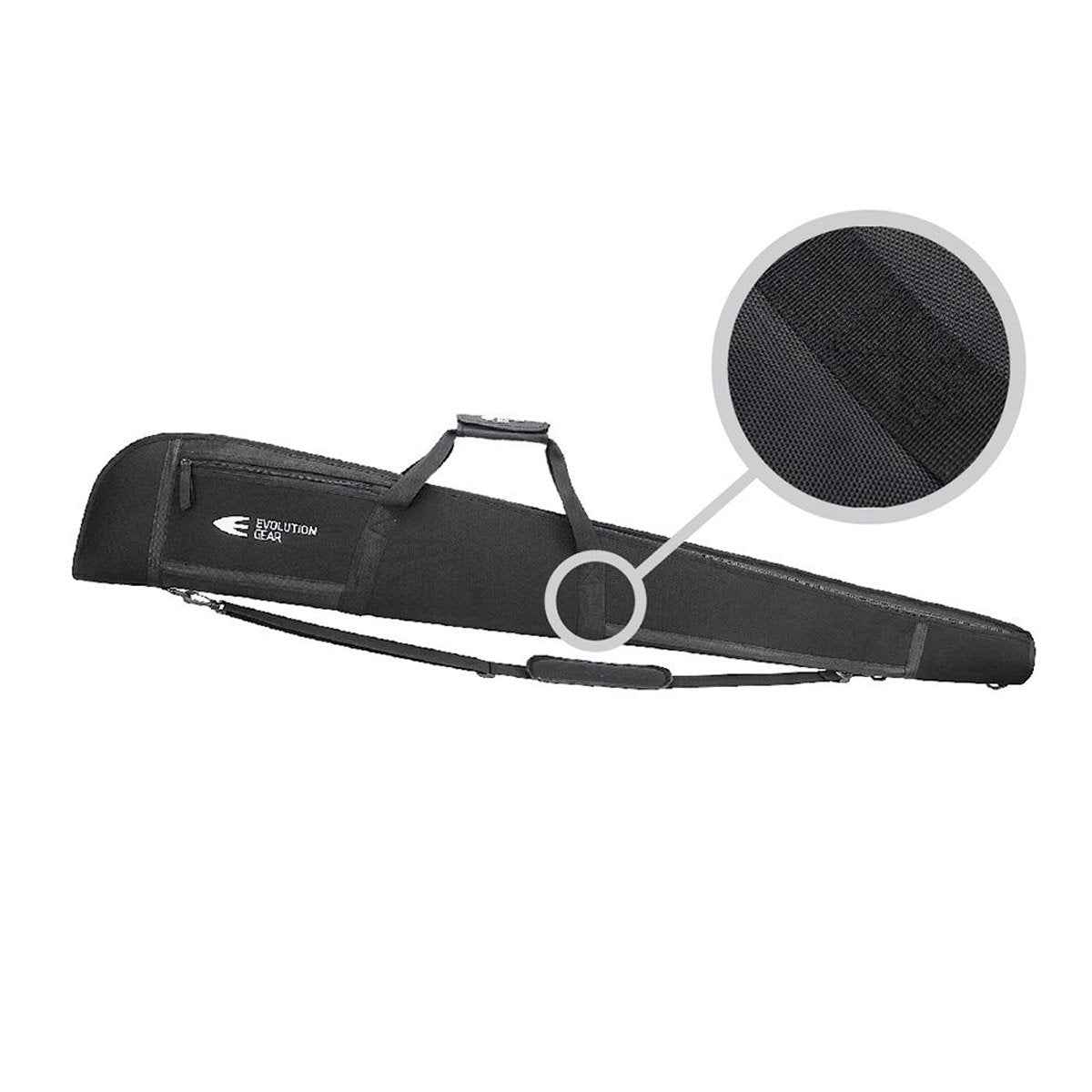 Evolution Gear 53 Inch Shotgun Soft Case Bag with 1680D Tough Fabric Black Cases Evolution Gear Tactical Gear Supplier Tactical Distributors Australia