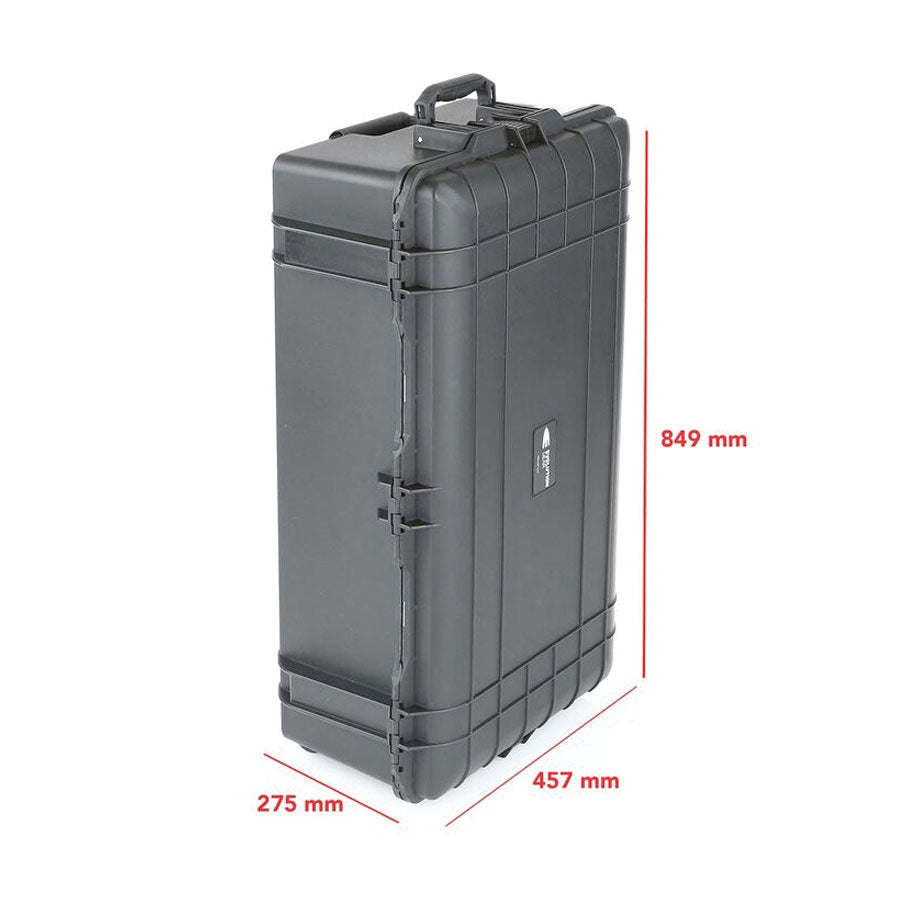 Evolution Gear 5660 Lite Series Trolley Hard Case in Black Bags, Packs and Cases Evolution Gear Tactical Gear Supplier Tactical Distributors Australia
