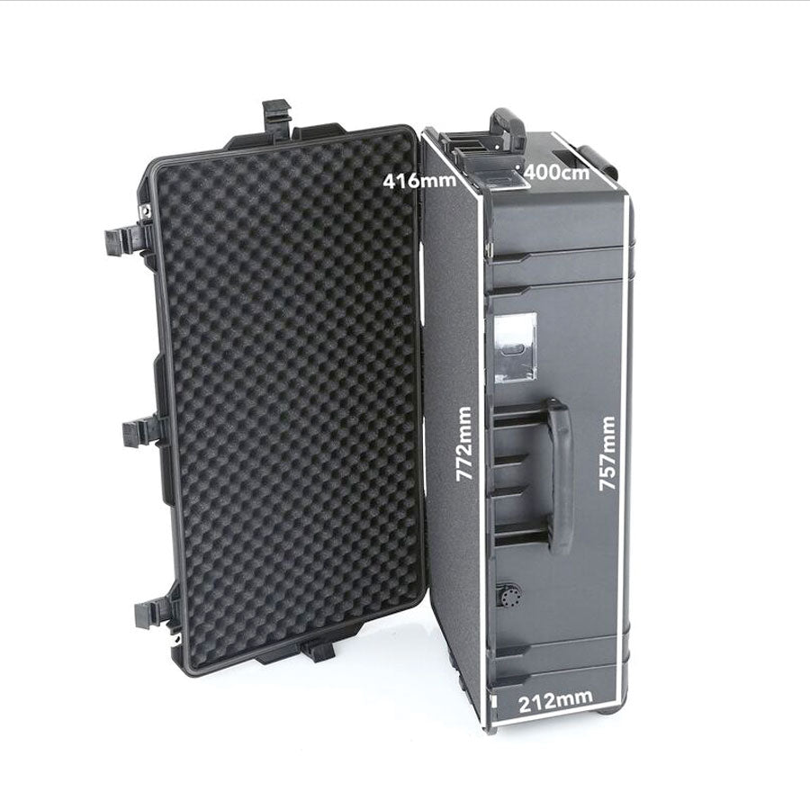 Evolution Gear 5660 Lite Series Trolley Hard Case in Black Bags, Packs and Cases Evolution Gear Tactical Gear Supplier Tactical Distributors Australia