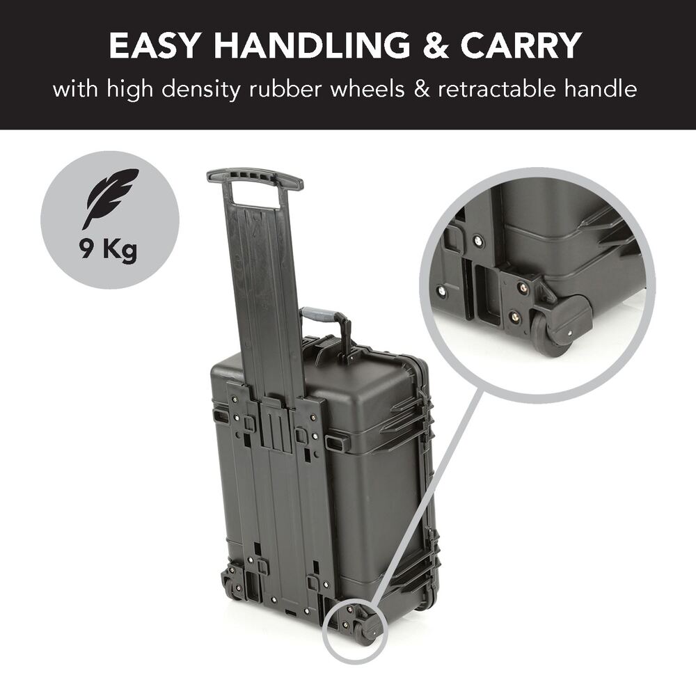 Evolution Gear HD Series Trolley Camera & Drone Hard Case 5520 - Black Bags, Packs and Cases Evolution Gear Tactical Gear Supplier Tactical Distributors Australia