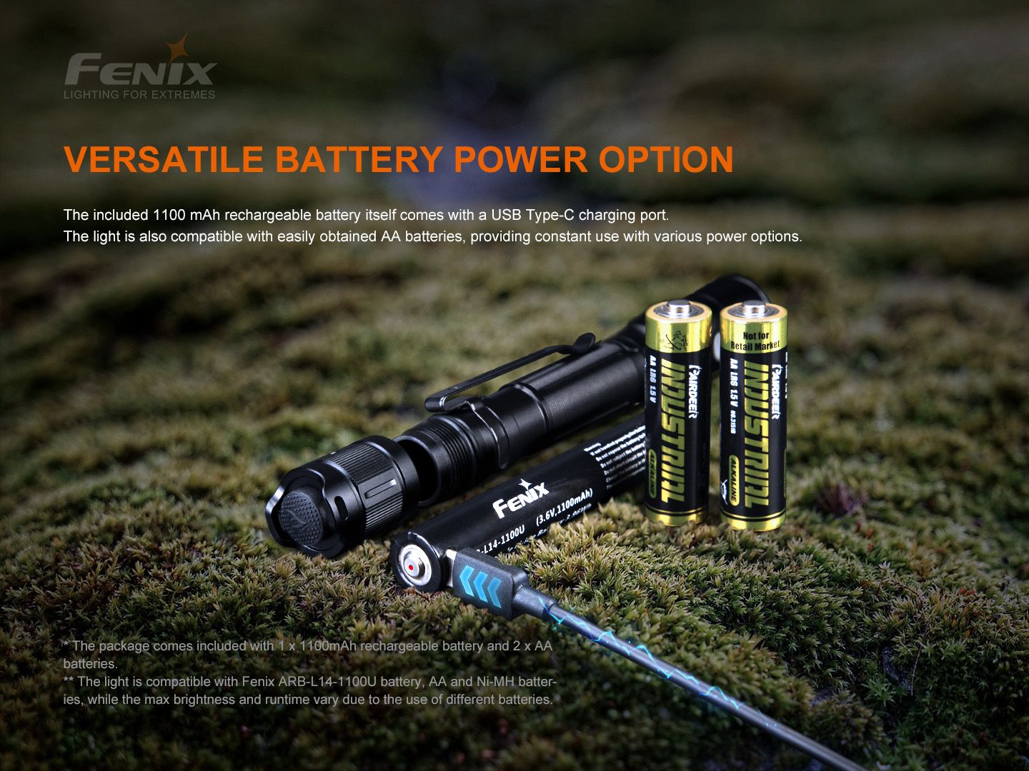 Fenix LD22 V2 Multi Use Flashlight Handheld Torches Fenix Tactical Gear Supplier Tactical Distributors Australia