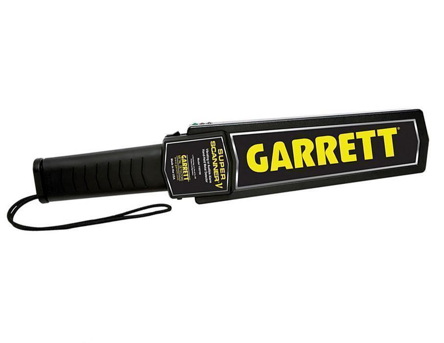 Garrett Super Scanner V Hand Held Metal Detector 1165190 Security Garrett Tactical Gear Supplier Tactical Distributors Australia