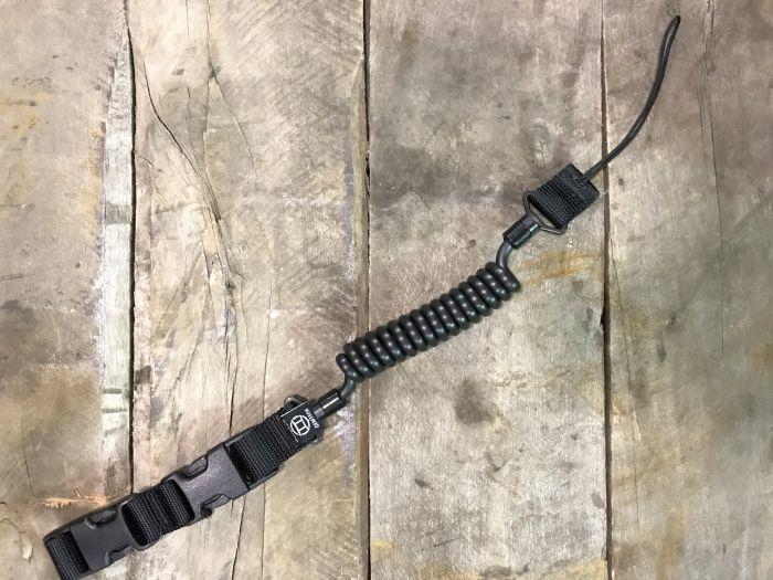 Gemtech Tactical Retention Lanyard Low Reflective Black Firearm Accessories Gemtech Tactical Gear Supplier Tactical Distributors Australia