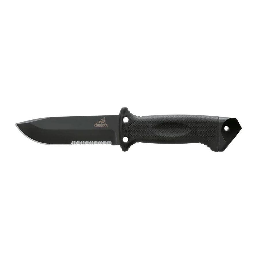 Gerber LMF II Infantry Serrated Fixed Knife Black Knives Gerber Tactical Gear Supplier Tactical Distributors Australia