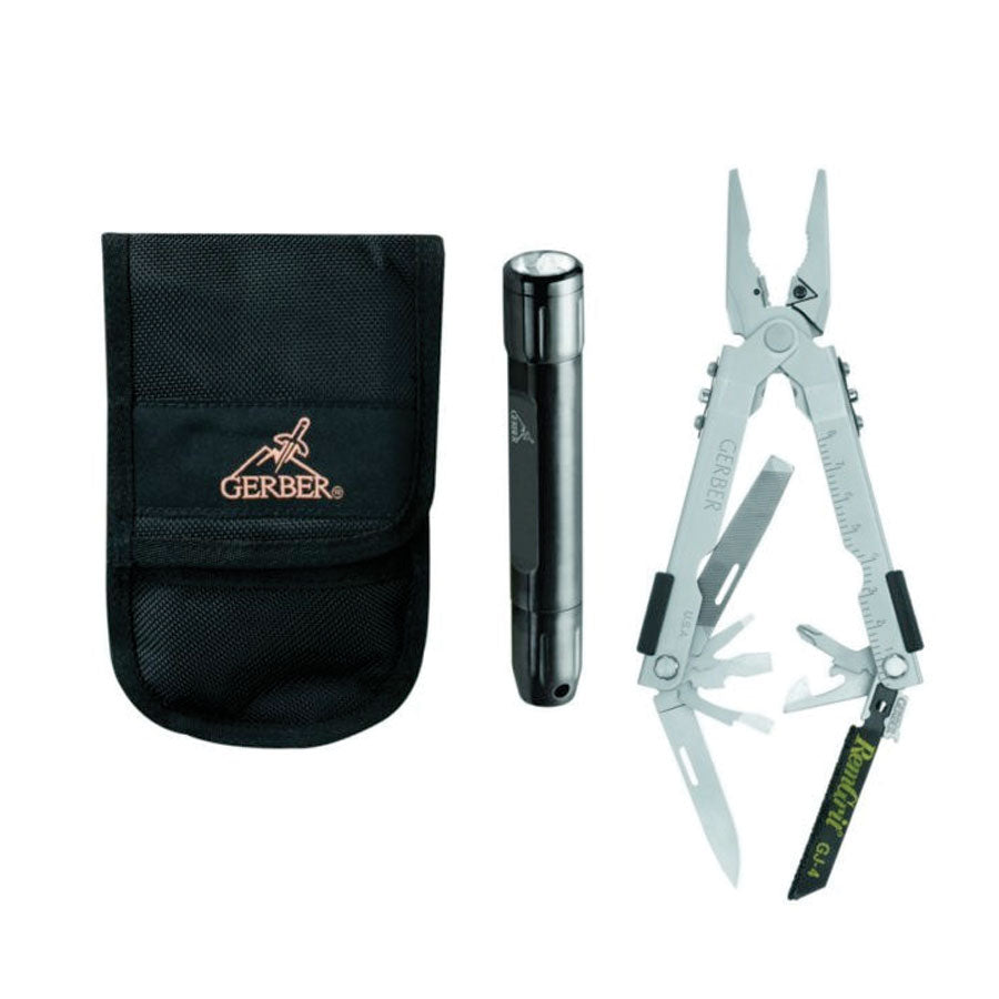 Gerber Maintenance Kit Multi-Plier 600 and Firecracker Flashlight Combo Multi-Tools Gerber Tactical Gear Supplier Tactical Distributors Australia