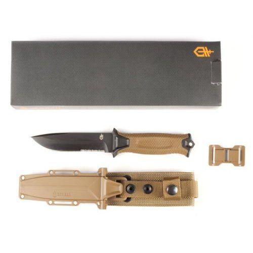 Gerber StrongArm Fixed Blade Knife Coyote Partially Serrated Knives Gerber Tactical Gear Supplier Tactical Distributors Australia