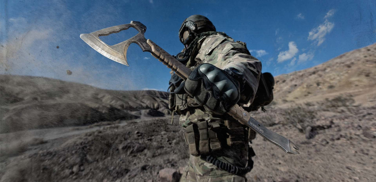 Gerber Tactical Downrange Tomahawk and Pry Bar Entry Tool Tactical Gear Gerber Tactical Gear Supplier Tactical Distributors Australia