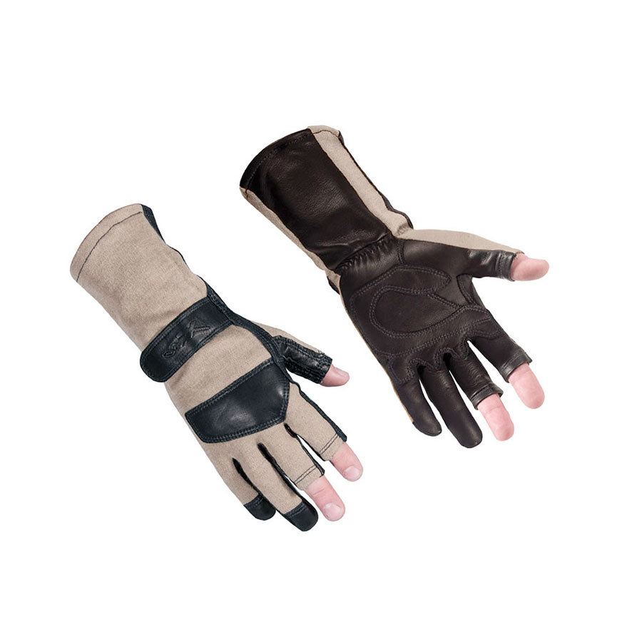 Wiley X Aries Flight Gloves Cayote Tan