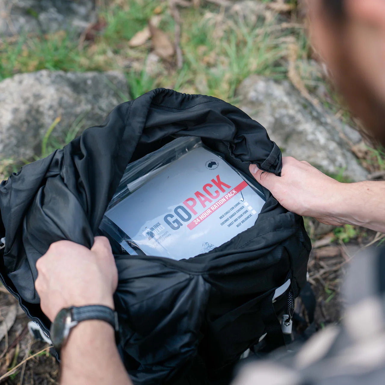 On Track Meals Go Pack 24 Hour Ration Pack - Tactical Gear