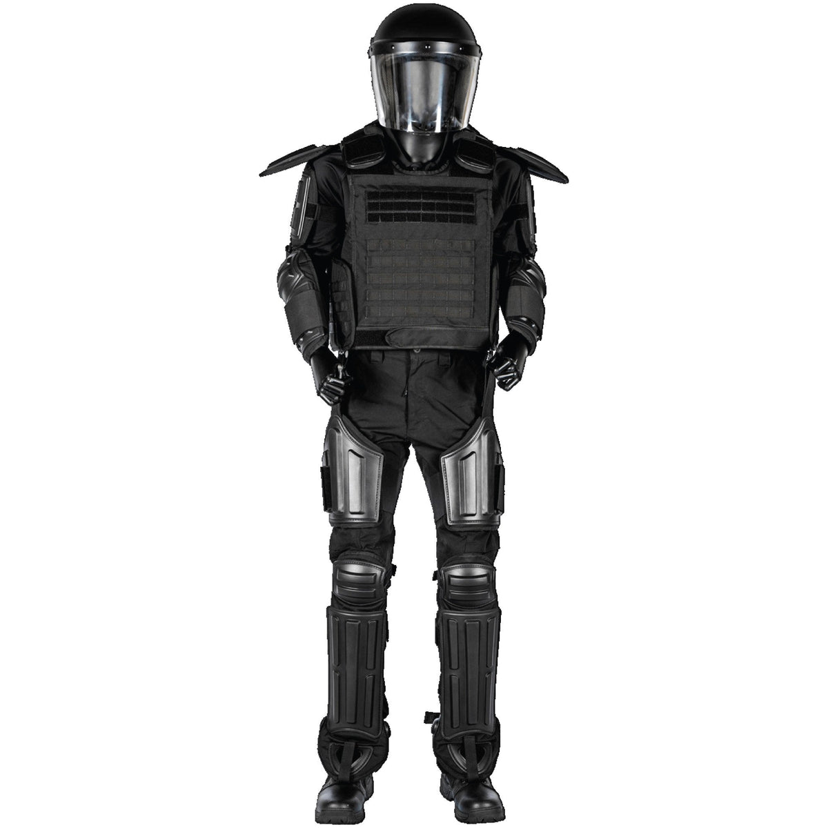 Haven Gear Enforcer MP Riot Suit Black Protective Gear Haven Gear X-Small Tactical Gear Supplier Tactical Distributors Australia