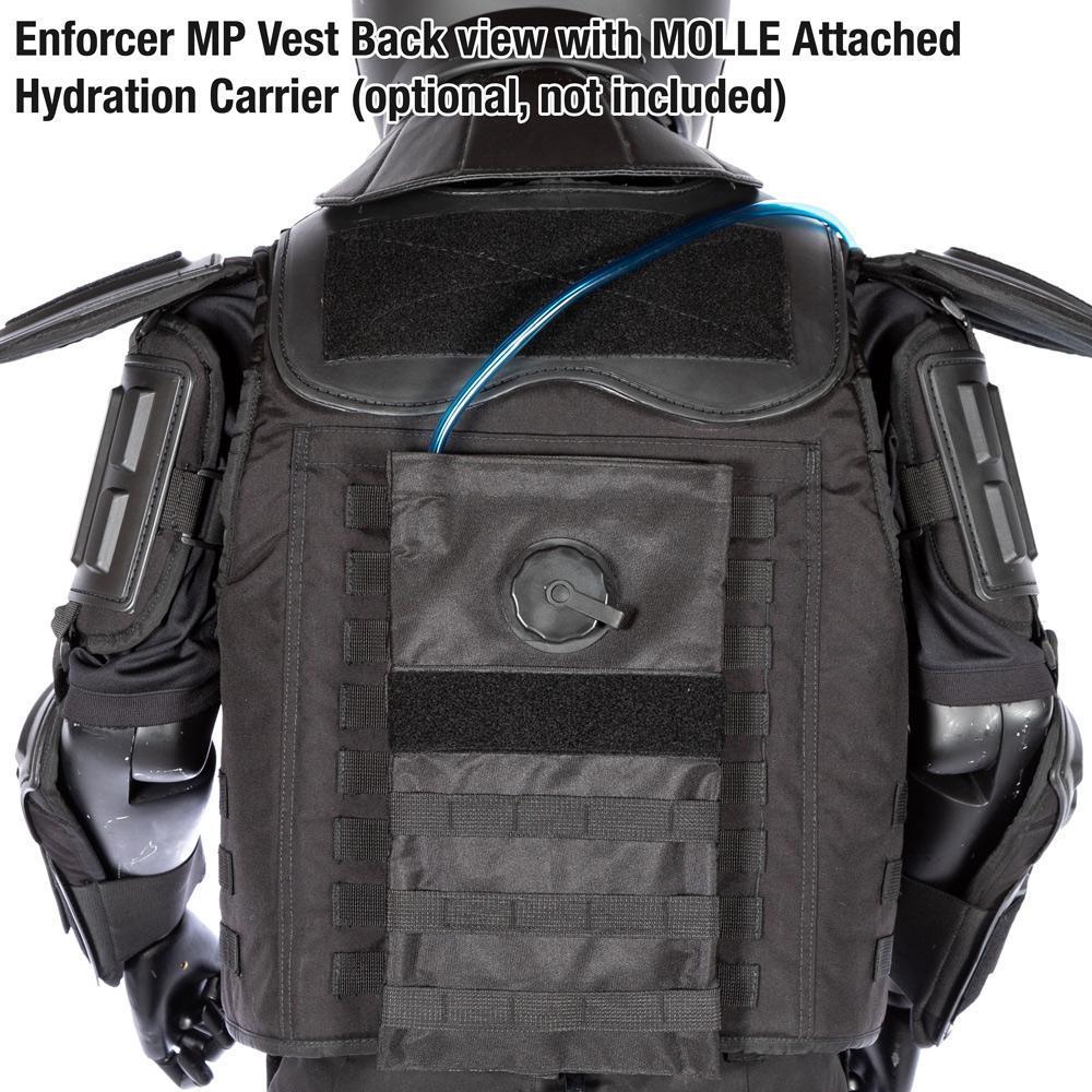 Haven Gear Enforcer MP Riot Vest Black Protective Gear Haven Gear X-Small Tactical Gear Supplier Tactical Distributors Australia