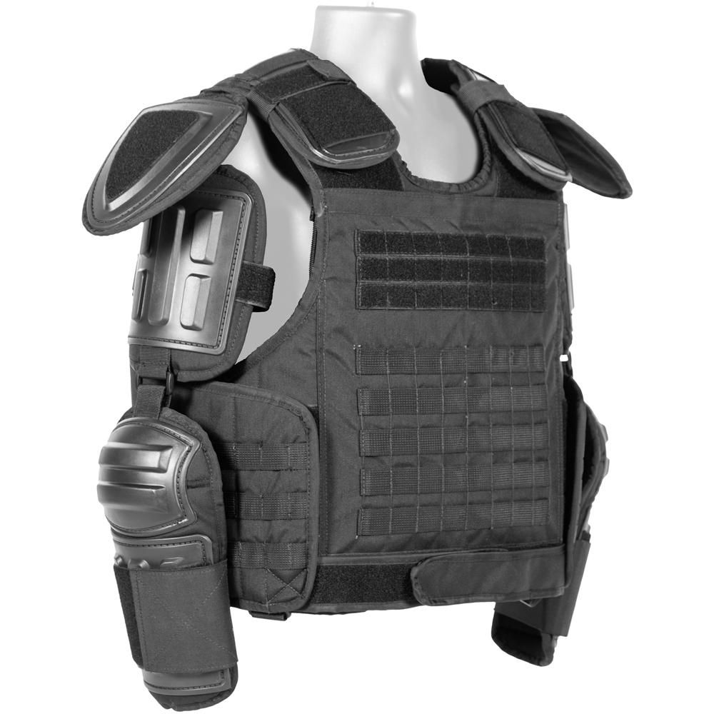 Haven Gear Enforcer MP Riot Vest Black Protective Gear Haven Gear X-Small Tactical Gear Supplier Tactical Distributors Australia