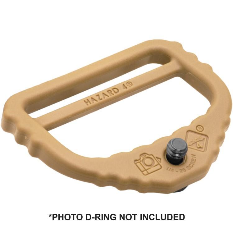 Hazard 4 1/4&quot;-20 Knurled Slotted Camera Mount Screw Accessories Hazard 4 Tactical Gear Supplier Tactical Distributors Australia