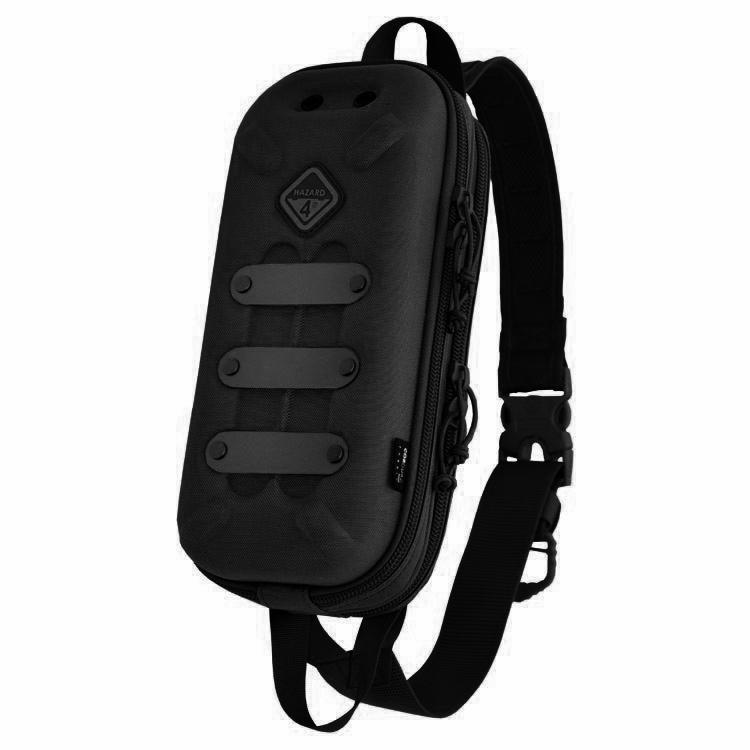 Hazard 4 Bandoleer Mini Shell Sling Pack Black Bags, Packs and Cases Hazard 4 Tactical Gear Supplier Tactical Distributors Australia