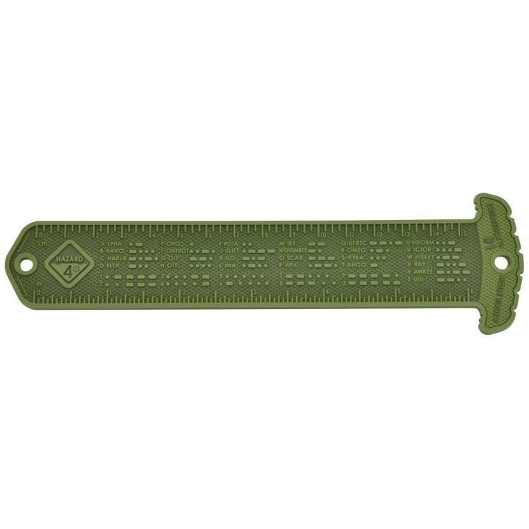 Hazard 4 Cheatstick #1 Morse/Ruler Reference Patches Olive Drab Green Accessories Hazard 4 Tactical Gear Supplier Tactical Distributors Australia