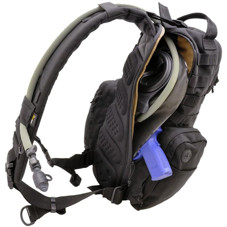 Hazard 4 Classic Rocket Urban Sling Pack Black Bags, Packs and Cases Hazard 4 Tactical Gear Supplier Tactical Distributors Australia