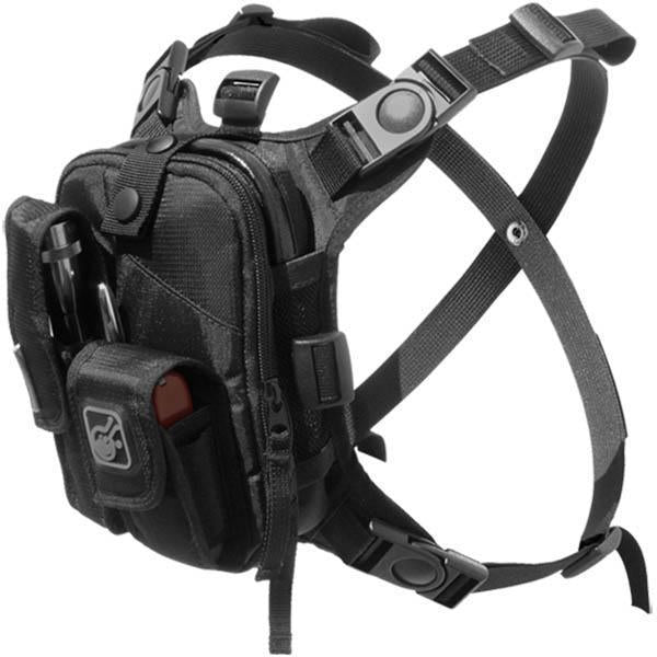 Hazard 4 Covert Escape RG Chest Pack Black Bags, Packs and Cases Hazard 4 Tactical Gear Supplier Tactical Distributors Australia