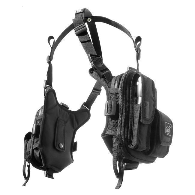 Hazard 4 Covert Escape RG Chest Pack Black Bags, Packs and Cases Hazard 4 Tactical Gear Supplier Tactical Distributors Australia