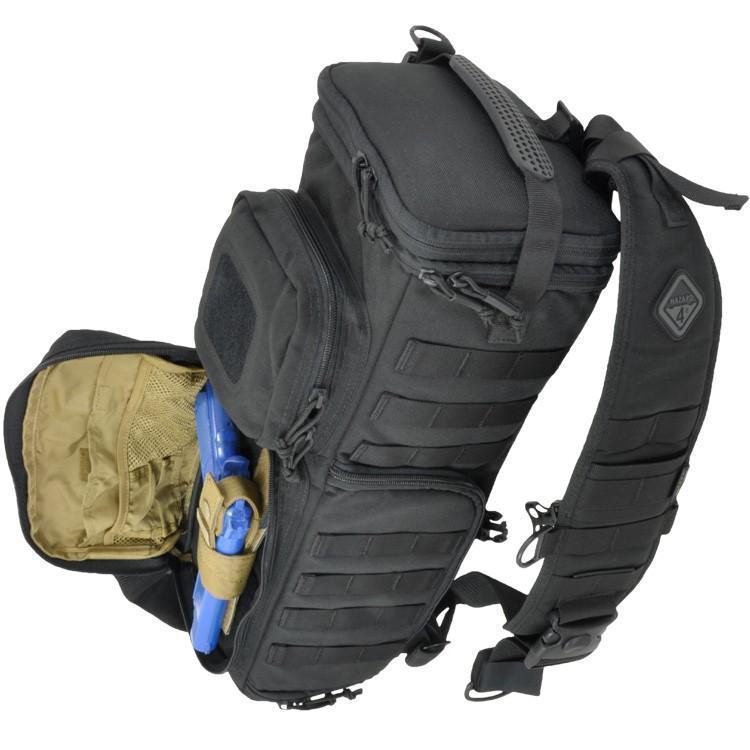Hazard 4 Evac Photo Recon Tactical Optics Sling Pack Black Bags, Packs and Cases Hazard 4 Tactical Gear Supplier Tactical Distributors Australia