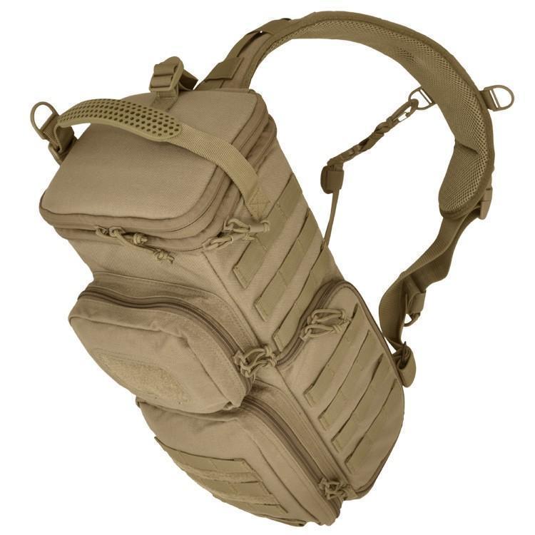 Hazard 4 Evac Photo Recon Tactical Optics Sling Pack Coyote Bags, Packs and Cases Hazard 4 Tactical Gear Supplier Tactical Distributors Australia