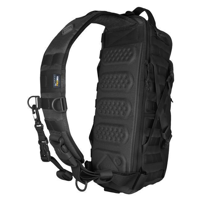 Hazard 4 Evac Plan-B Front/Back Modular Sling Pack Black Bags, Packs and Cases Hazard 4 Tactical Gear Supplier Tactical Distributors Australia