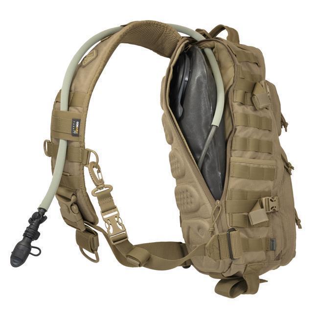 Hazard 4 Evac Plan-B Front/Back Modular Sling Pack Coyote Bags, Packs and Cases Hazard 4 Tactical Gear Supplier Tactical Distributors Australia