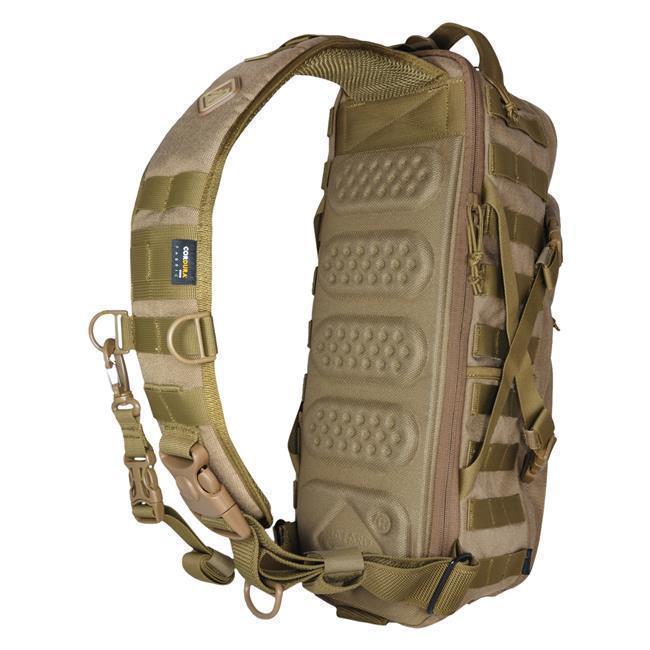 Hazard 4 Evac Plan-B Front/Back Modular Sling Pack Coyote Bags, Packs and Cases Hazard 4 Tactical Gear Supplier Tactical Distributors Australia