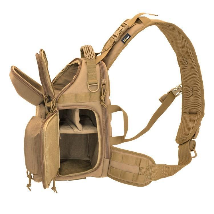 Hazard 4 Freelance Photo and Drone Tactical Sling Pack Coyote Bags, Packs and Cases Hazard 4 Tactical Gear Supplier Tactical Distributors Australia