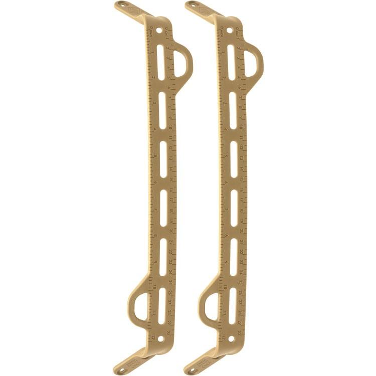 Hazard 4 HardPoint Gear Rail (Pack of 2) Accessories Hazard 4 Black Tactical Gear Supplier Tactical Distributors Australia