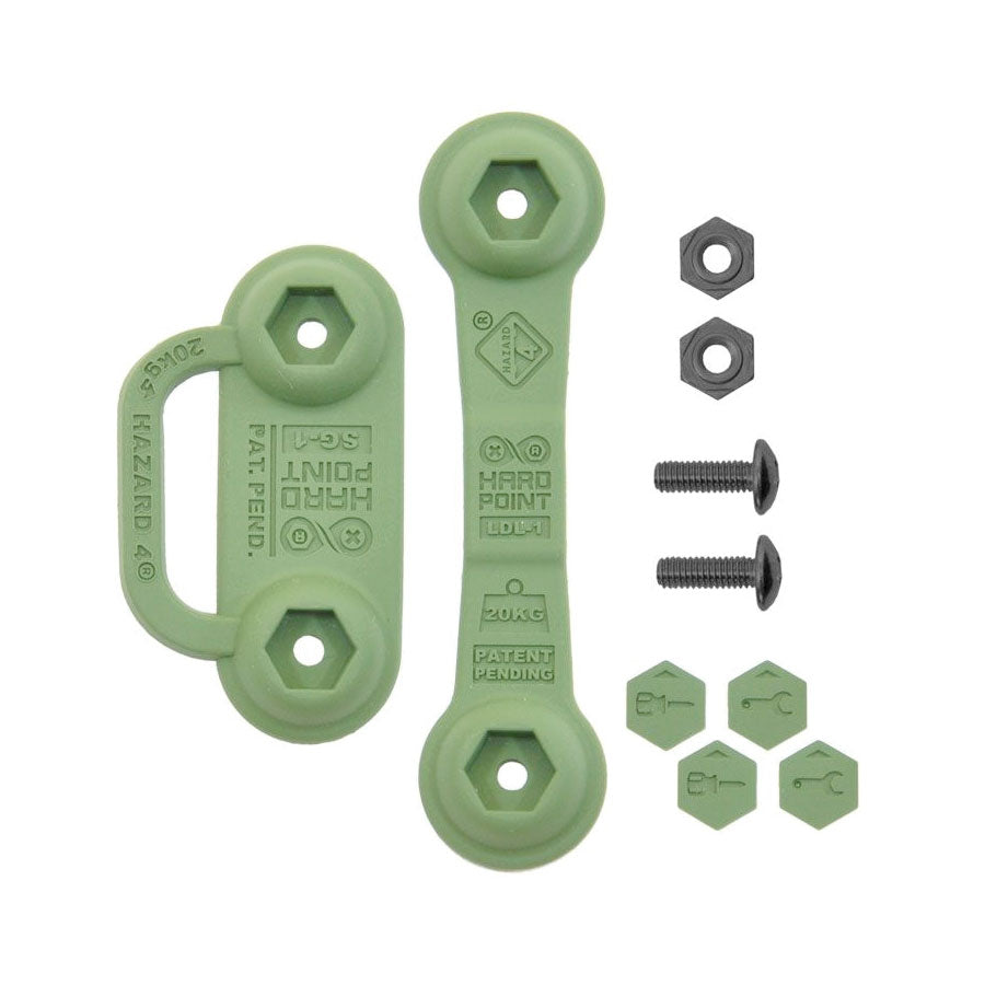 Hazard 4 HardPoint Kit #1 OD Green Accessories Hazard 4 Tactical Gear Supplier Tactical Distributors Australia