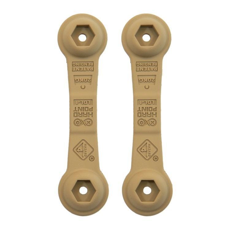 Hazard 4 HardPoint LDL-1 Light Duty Loop 1 Pack of 2 Coyote Accessories Hazard 4 Tactical Gear Supplier Tactical Distributors Australia