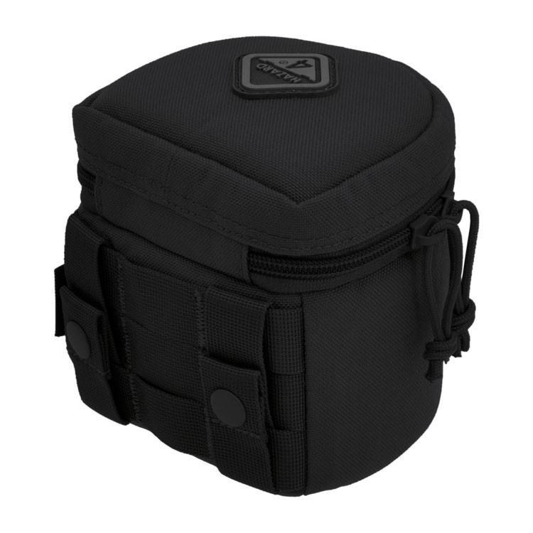 Hazard 4 Jelly Roll Medium Padded Molle Lens Case Black Accessories Hazard 4 Tactical Gear Supplier Tactical Distributors Australia