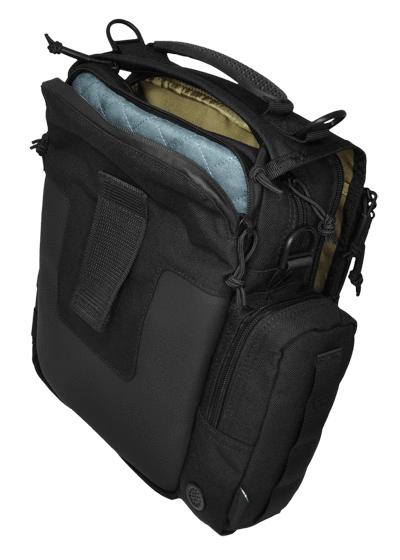 Hazard 4 Kato iPad/Tablet Mini-Messenger Bag w/ MOLLE Black Bags, Packs and Cases Hazard 4 Tactical Gear Supplier Tactical Distributors Australia