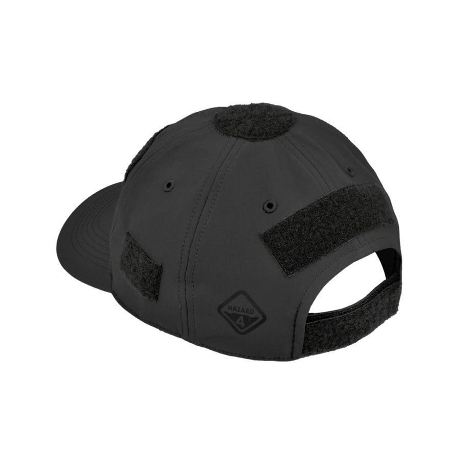 Hazard 4 PMC Cotton Modular Contractor Ball Cap with Velcro Black Accessories Hazard 4 Tactical Gear Supplier Tactical Distributors Australia