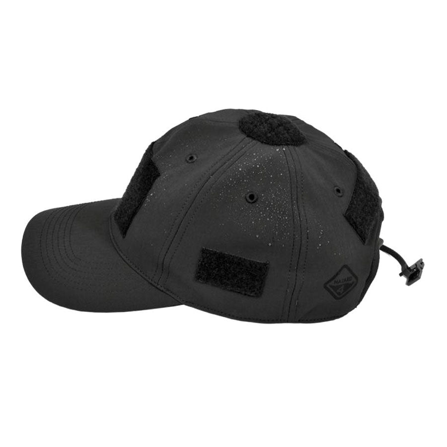 Hazard 4 PMC Cotton Modular Contractor Ball Cap with Velcro Black Accessories Hazard 4 Tactical Gear Supplier Tactical Distributors Australia