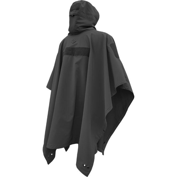 Hazard 4 Poncho Villa 2020 Version Technical Soft-Shell Poncho Black Outerwear Hazard 4 Tactical Gear Supplier Tactical Distributors Australia