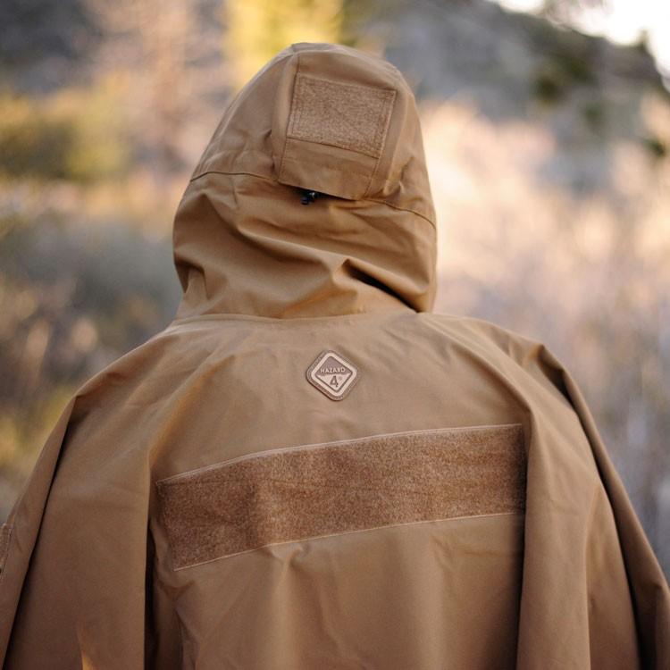 Hazard 4 Poncho Villa 2020 Version Technical Soft-Shell Poncho Coyote Outerwear Hazard 4 Tactical Gear Supplier Tactical Distributors Australia