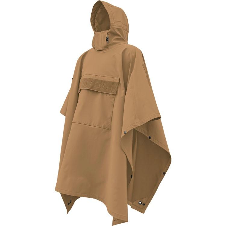 Hazard 4 Poncho Villa 2020 Version Technical Soft-Shell Poncho Coyote Outerwear Hazard 4 Tactical Gear Supplier Tactical Distributors Australia