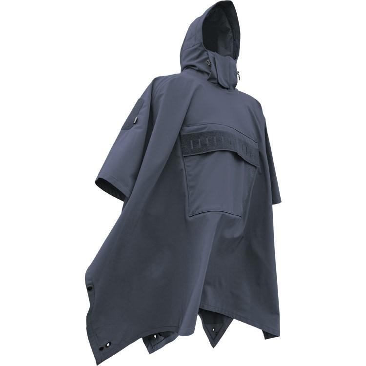 Hazard 4 Poncho Villa 2020 Version Technical Soft-Shell Poncho Navy Blue Outerwear Hazard 4 Tactical Gear Supplier Tactical Distributors Australia