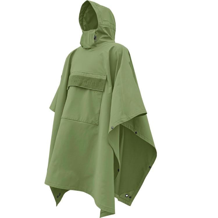 Hazard 4 Poncho Villa 2020 Version Technical Soft-Shell Poncho OD Green Outerwear Hazard 4 Tactical Gear Supplier Tactical Distributors Australia