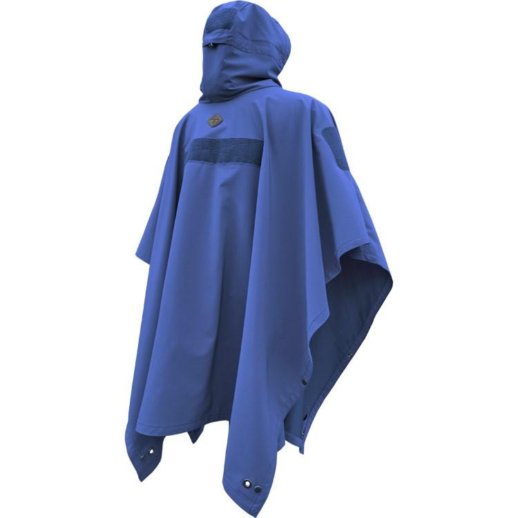 Hazard 4 Poncho Villa 2020 Version Technical Soft-Shell Poncho Royal Blue Outerwear Hazard 4 Tactical Gear Supplier Tactical Distributors Australia