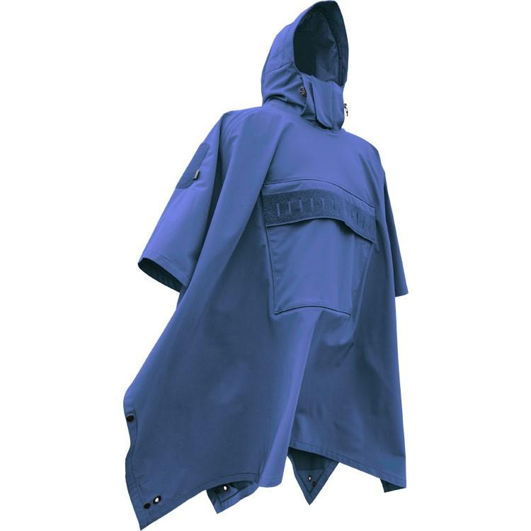 Hazard 4 Poncho Villa 2020 Version Technical Soft-Shell Poncho Royal Blue Outerwear Hazard 4 Tactical Gear Supplier Tactical Distributors Australia