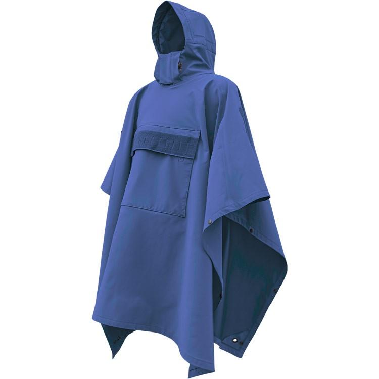 Hazard 4 Poncho Villa 2020 Version Technical Soft-Shell Poncho Royal Blue Outerwear Hazard 4 Tactical Gear Supplier Tactical Distributors Australia