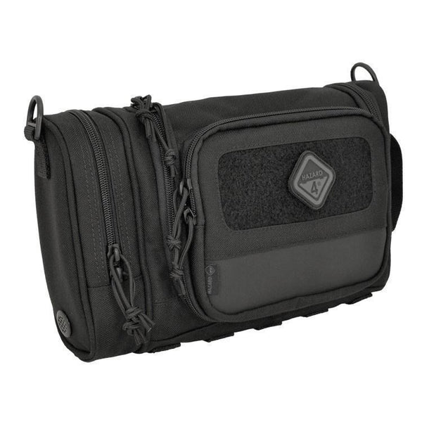 Hazard4 Reveille Toiletry Bag ブラック Hazard 4 Reveille Rugged Grooming Kit Black | Tactical Gear Australia