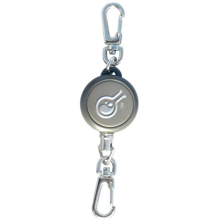 Hazard Rewind Gear Retractor Steel Cable Keychain-Style Spring