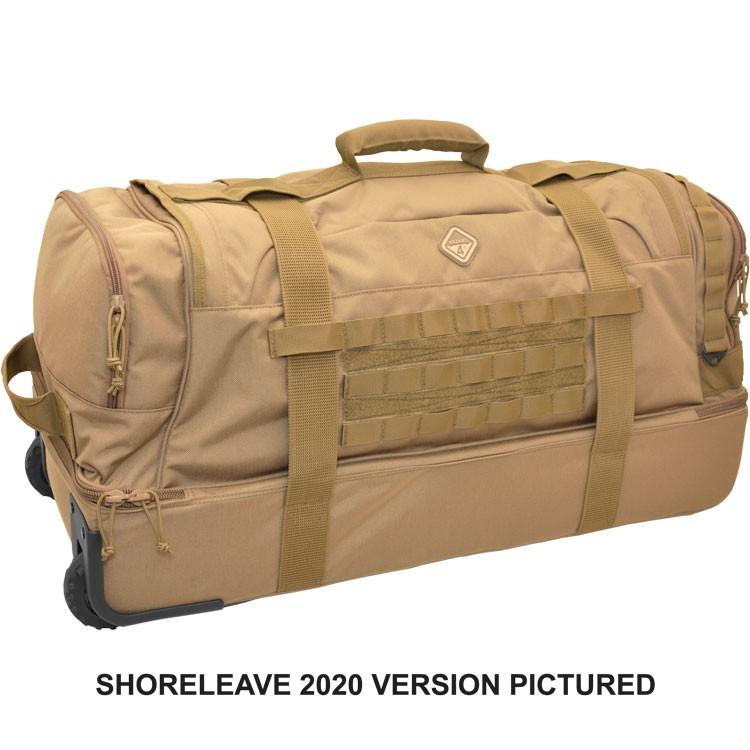 Hazard 4 Shoreleave V.2020 Compartmentalized Rolling Luggage Black Bags, Packs and Cases Hazard 4 Tactical Gear Supplier Tactical Distributors Australia