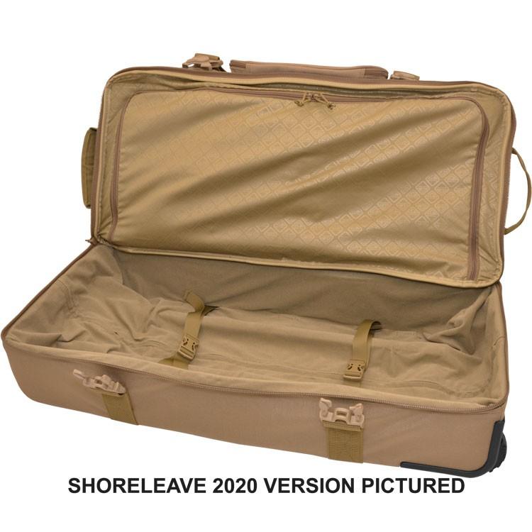 Hazard 4 Shoreleave V.2020 Compartmentalized Rolling Luggage Black Bags, Packs and Cases Hazard 4 Tactical Gear Supplier Tactical Distributors Australia